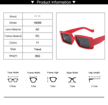 Load image into Gallery viewer, Fashion Square Sunglasses Women Designer Luxury Men/Women Sun Glasses Classic Vintage UV400 Outdoor Oculos De Sol