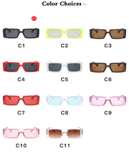 Load image into Gallery viewer, Fashion Square Sunglasses Women Designer Luxury Men/Women Sun Glasses Classic Vintage UV400 Outdoor Oculos De Sol
