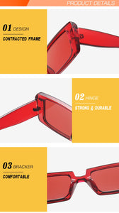 Fashion Square Sunglasses Women Designer Luxury Men/Women Sun Glasses Classic Vintage UV400 Outdoor Oculos De Sol
