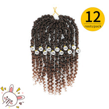 Load image into Gallery viewer, Forevery Passion Twist Crochet Hair Synthetic Crochet Hair For Black Women Pre Looped Pre Twisted Passion Twist Hair  Extensions