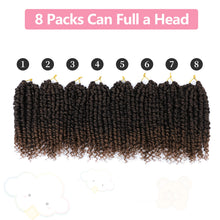 Load image into Gallery viewer, Forevery Passion Twist Crochet Hair Synthetic Crochet Hair For Black Women Pre Looped Pre Twisted Passion Twist Hair  Extensions