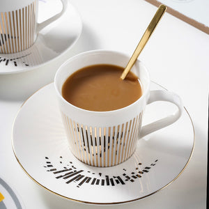 New Dynamic mirror reflection Cup Mug 250~300ml Home Drinkware creative Ceramic Anamorphic Cup Coffee Tea set Interesting gift