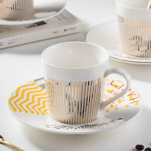Load image into Gallery viewer, New Dynamic mirror reflection Cup Mug 250~300ml Home Drinkware creative Ceramic Anamorphic Cup Coffee Tea set Interesting gift