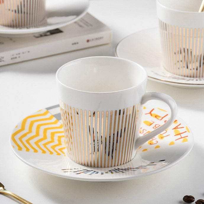 New Dynamic mirror reflection Cup Mug 250~300ml Home Drinkware creative Ceramic Anamorphic Cup Coffee Tea set Interesting gift