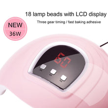 Load image into Gallery viewer, Nail Dryer LED Nail Lamp UV Lamp for Curing All Gel Nail Polish With Motion Sensing Manicure Pedicure Salon Tool