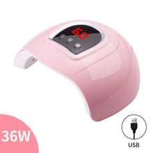 Load image into Gallery viewer, Nail Dryer LED Nail Lamp UV Lamp for Curing All Gel Nail Polish With Motion Sensing Manicure Pedicure Salon Tool