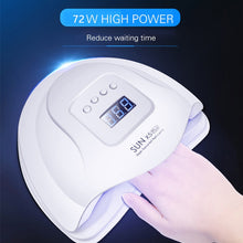 Load image into Gallery viewer, Nail Dryer LED Nail Lamp UV Lamp for Curing All Gel Nail Polish With Motion Sensing Manicure Pedicure Salon Tool