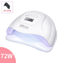 Load image into Gallery viewer, Nail Dryer LED Nail Lamp UV Lamp for Curing All Gel Nail Polish With Motion Sensing Manicure Pedicure Salon Tool