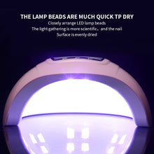 Load image into Gallery viewer, Nail Dryer LED Nail Lamp UV Lamp for Curing All Gel Nail Polish With Motion Sensing Manicure Pedicure Salon Tool