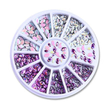 Load image into Gallery viewer, Mixed Color Chameleon Stone Nail Rhinestone set