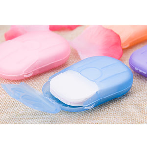 20pcs/bag mini disposable convenient travel non-leak foaming hand Soap