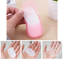 Load image into Gallery viewer, 20pcs/bag mini disposable convenient travel non-leak foaming hand Soap