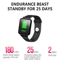 Load image into Gallery viewer, Smart watch Waterproof Sports for iphone phone Smartwatch Heart Rate Monitor Blood Pressure Functions For Women men kid