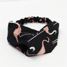 Load image into Gallery viewer, Vintage polyester knot elastic Headband