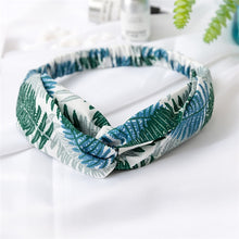 Load image into Gallery viewer, Vintage polyester knot elastic Headband