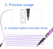 Load image into Gallery viewer, Black Waterproof Liquid Eyeliner Long-lasting Eye Liner Pencil Makeup Tools for eyeshadow