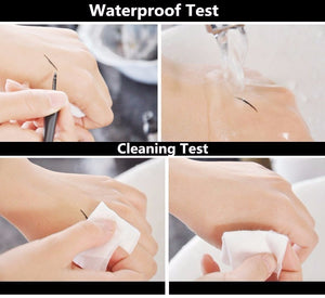 Black Waterproof Liquid Eyeliner Long-lasting Eye Liner Pencil Makeup Tools for eyeshadow