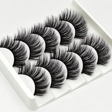 Load image into Gallery viewer, SEXYSHEEP 5Pairs 3D Mink Hair False Eyelashes