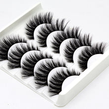 Load image into Gallery viewer, SEXYSHEEP 5Pairs 3D Mink Hair False Eyelashes