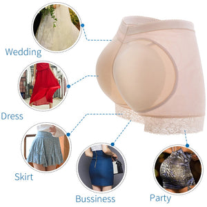Women booty pads Panty Bum Butt Lifter  Control Panties Fake Hip Enhancer Shaper Brief Push Underwear