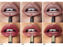Load image into Gallery viewer, Double-end Matte Lip Lipstick Pencils Lip Liner Pen Waterproof Easy to Wear Nude Velvet Matte Lip Stick