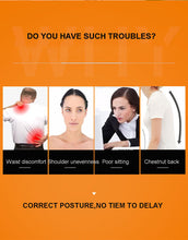 Load image into Gallery viewer, Self-heating Brace Support Belt Back Posture Corrector Spine Back Shoulder Lumbar Posture Correction