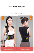 Load image into Gallery viewer, Self-heating Brace Support Belt Back Posture Corrector Spine Back Shoulder Lumbar Posture Correction