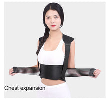 Load image into Gallery viewer, Self-heating Brace Support Belt Back Posture Corrector Spine Back Shoulder Lumbar Posture Correction