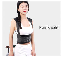 Load image into Gallery viewer, Self-heating Brace Support Belt Back Posture Corrector Spine Back Shoulder Lumbar Posture Correction
