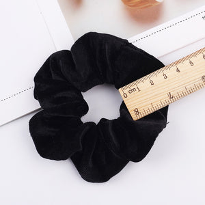 Velvet Scrunchie Women Girls Elastic Hair Rubber Bands Accessories  For Women Tie Hair Ring Rope Ponytail Holder