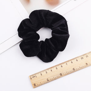 Velvet Scrunchie Women Girls Elastic Hair Rubber Bands Accessories  For Women Tie Hair Ring Rope Ponytail Holder