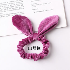 Velvet Scrunchie Women Girls Elastic Hair Rubber Bands Accessories  For Women Tie Hair Ring Rope Ponytail Holder