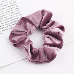 Velvet Scrunchie Women Girls Elastic Hair Rubber Bands Accessories  For Women Tie Hair Ring Rope Ponytail Holder