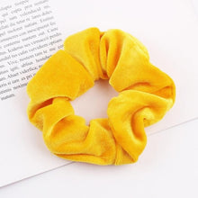 Load image into Gallery viewer, Velvet Scrunchie Women Girls Elastic Hair Rubber Bands Accessories  For Women Tie Hair Ring Rope Ponytail Holder