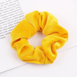 Velvet Scrunchie Women Girls Elastic Hair Rubber Bands Accessories  For Women Tie Hair Ring Rope Ponytail Holder