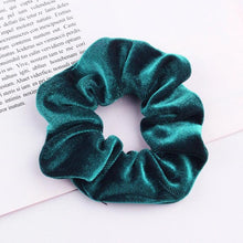 Load image into Gallery viewer, Velvet Scrunchie Women Girls Elastic Hair Rubber Bands Accessories  For Women Tie Hair Ring Rope Ponytail Holder