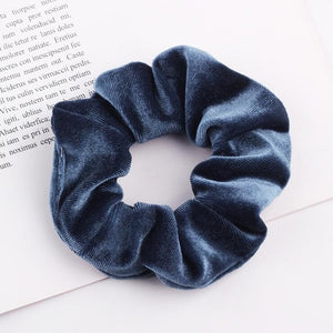 Velvet Scrunchie Women Girls Elastic Hair Rubber Bands Accessories  For Women Tie Hair Ring Rope Ponytail Holder