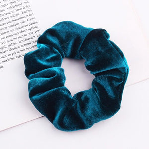 Velvet Scrunchie Women Girls Elastic Hair Rubber Bands Accessories  For Women Tie Hair Ring Rope Ponytail Holder