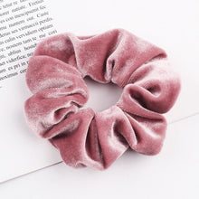 Load image into Gallery viewer, Velvet Scrunchie Women Girls Elastic Hair Rubber Bands Accessories  For Women Tie Hair Ring Rope Ponytail Holder