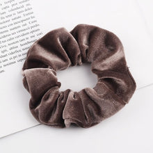 Load image into Gallery viewer, Velvet Scrunchie Women Girls Elastic Hair Rubber Bands Accessories  For Women Tie Hair Ring Rope Ponytail Holder