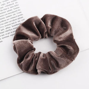 Velvet Scrunchie Women Girls Elastic Hair Rubber Bands Accessories  For Women Tie Hair Ring Rope Ponytail Holder