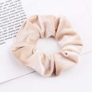 Velvet Scrunchie Women Girls Elastic Hair Rubber Bands Accessories  For Women Tie Hair Ring Rope Ponytail Holder