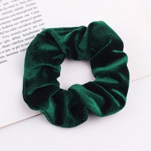 Velvet Scrunchie Women Girls Elastic Hair Rubber Bands Accessories  For Women Tie Hair Ring Rope Ponytail Holder