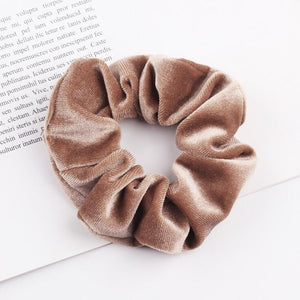 Velvet Scrunchie Women Girls Elastic Hair Rubber Bands Accessories  For Women Tie Hair Ring Rope Ponytail Holder
