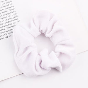 Velvet Scrunchie Women Girls Elastic Hair Rubber Bands Accessories  For Women Tie Hair Ring Rope Ponytail Holder