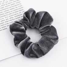 Load image into Gallery viewer, Velvet Scrunchie Women Girls Elastic Hair Rubber Bands Accessories  For Women Tie Hair Ring Rope Ponytail Holder