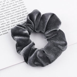 Velvet Scrunchie Women Girls Elastic Hair Rubber Bands Accessories  For Women Tie Hair Ring Rope Ponytail Holder
