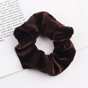 Velvet Scrunchie Women Girls Elastic Hair Rubber Bands Accessories  For Women Tie Hair Ring Rope Ponytail Holder