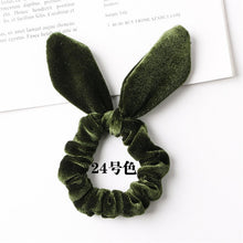 Load image into Gallery viewer, Velvet Scrunchie Women Girls Elastic Hair Rubber Bands Accessories  For Women Tie Hair Ring Rope Ponytail Holder