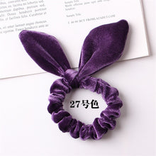 Load image into Gallery viewer, Velvet Scrunchie Women Girls Elastic Hair Rubber Bands Accessories  For Women Tie Hair Ring Rope Ponytail Holder